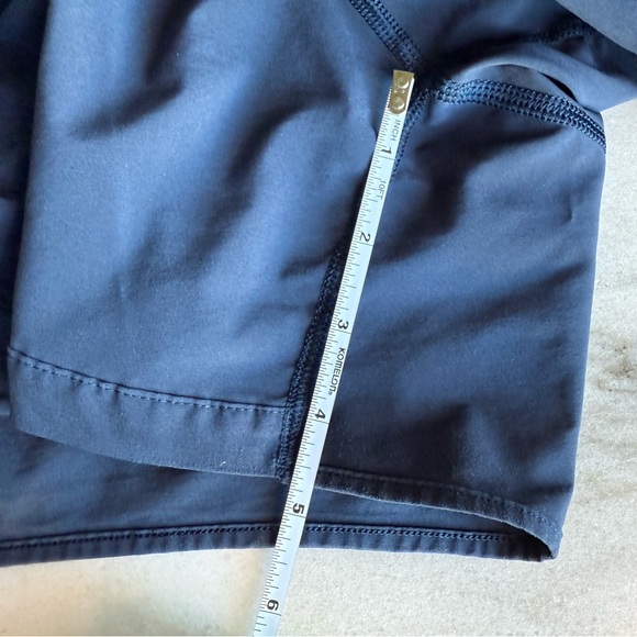 lululemon Black and Navy bundle size 8, 5inch Track That HR lined shorts - Picture 6 of 14